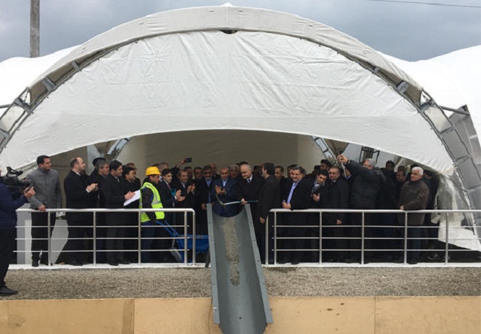 Azerbaijan, Iran launch plant construction in Baku  